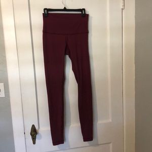 Lulu lemon 8 full length leggings wunder under